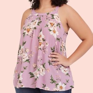 Torrid Floral Sleeveless Top